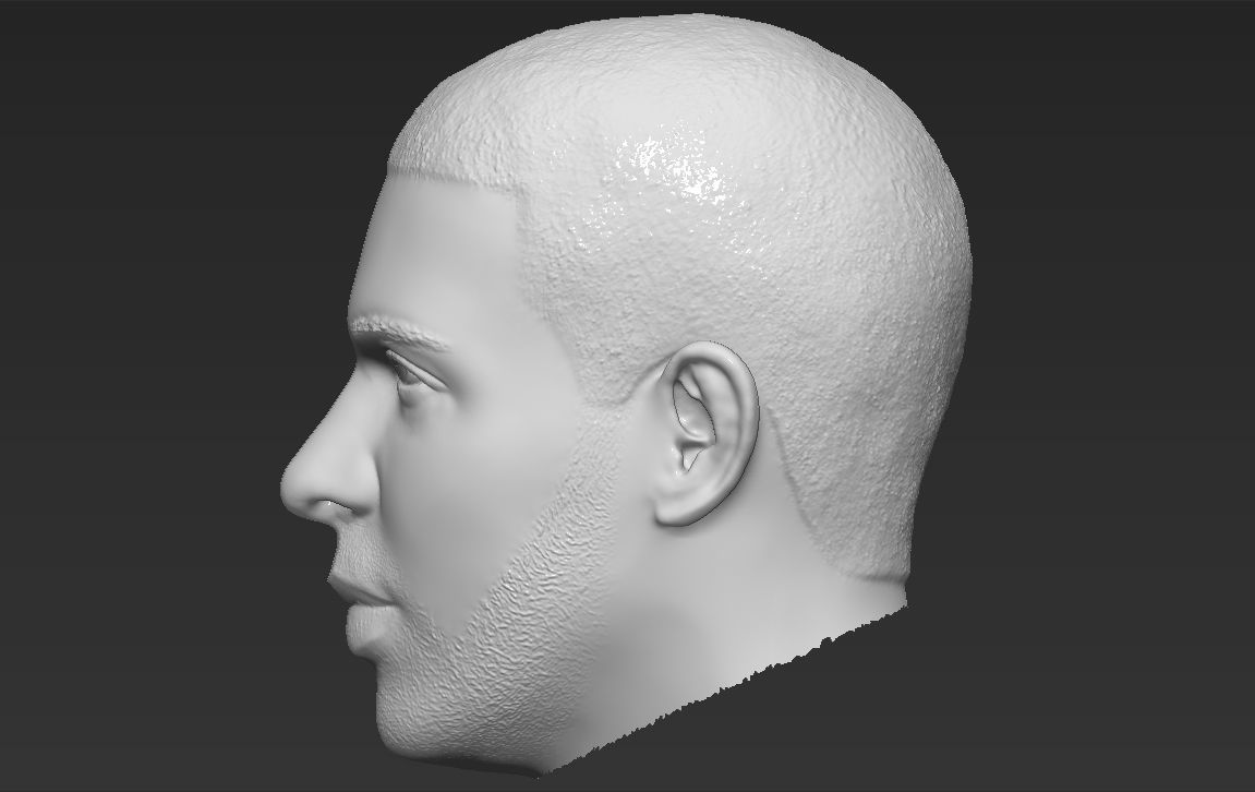 Drake nba head 3D model_30