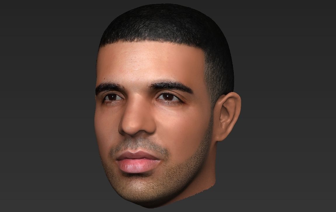 Drake nba head 3D model_22