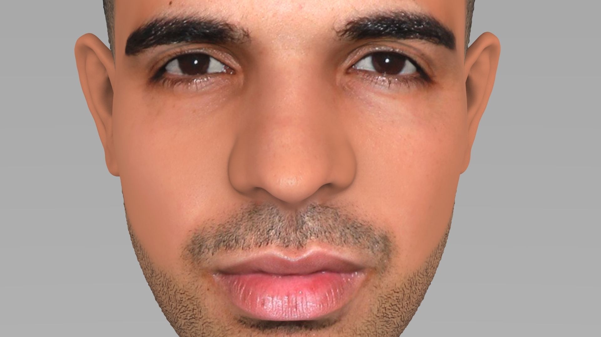 Drake nba head 3D model_1