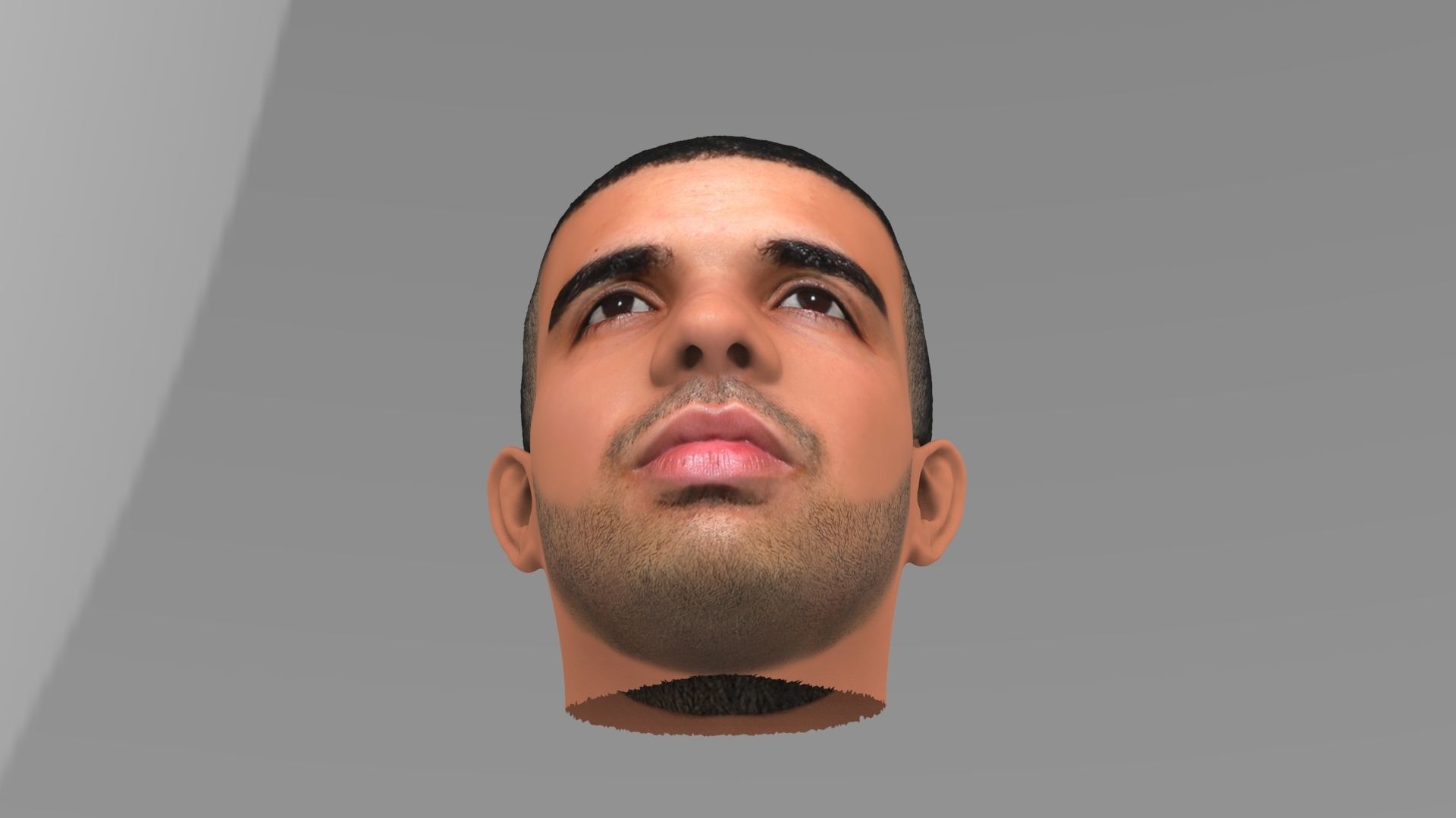 Drake nba head 3D model_16