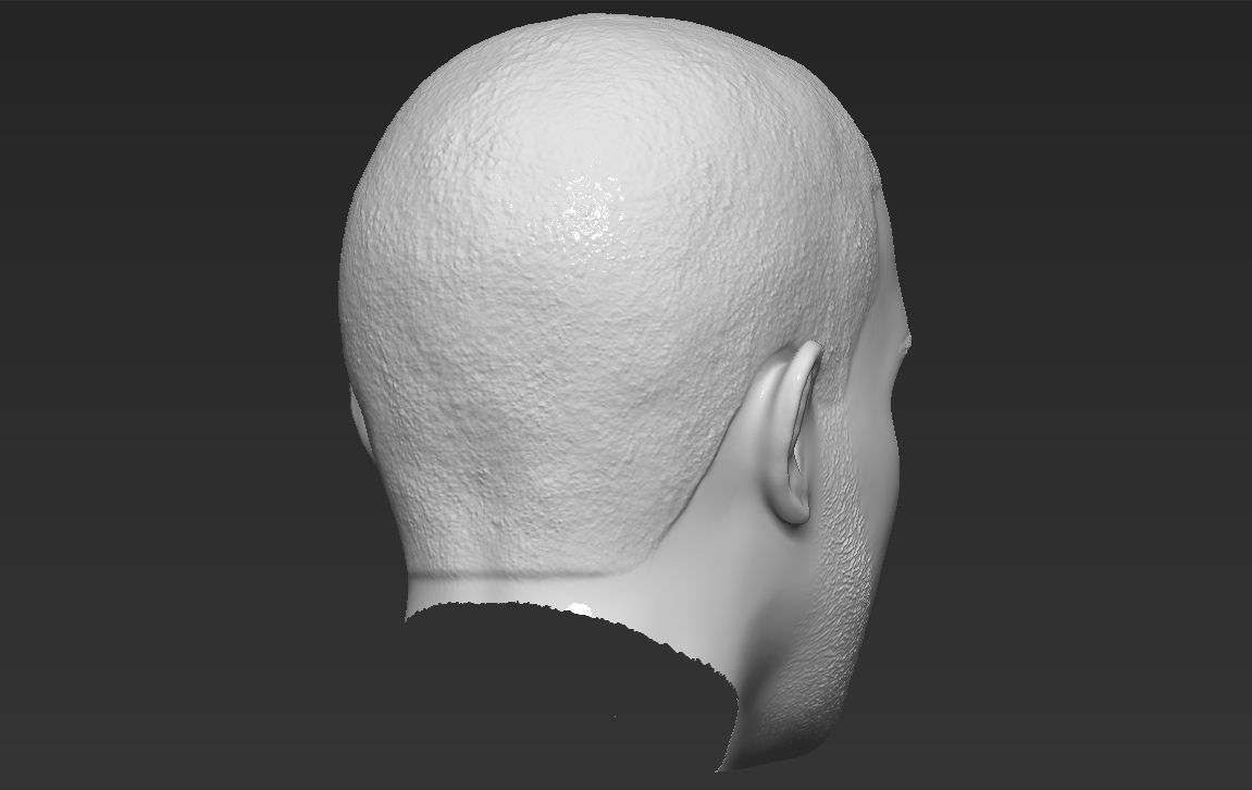 Drake nba head 3D model_35