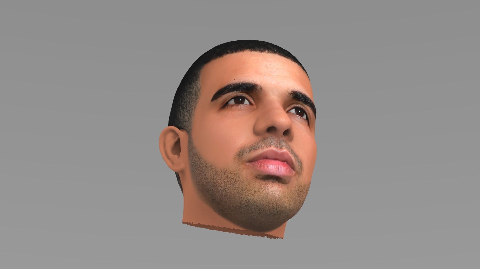 Drake nba head 3D model_20