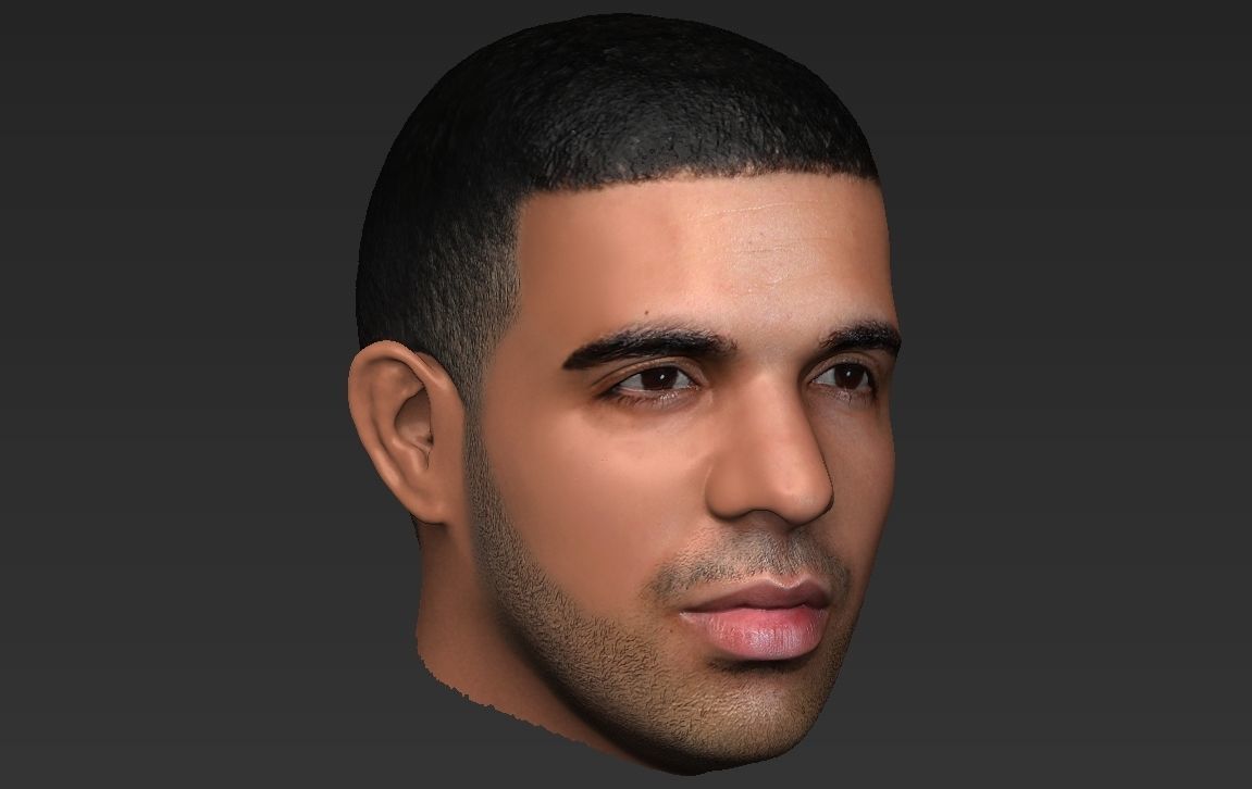 Drake nba head 3D model_23