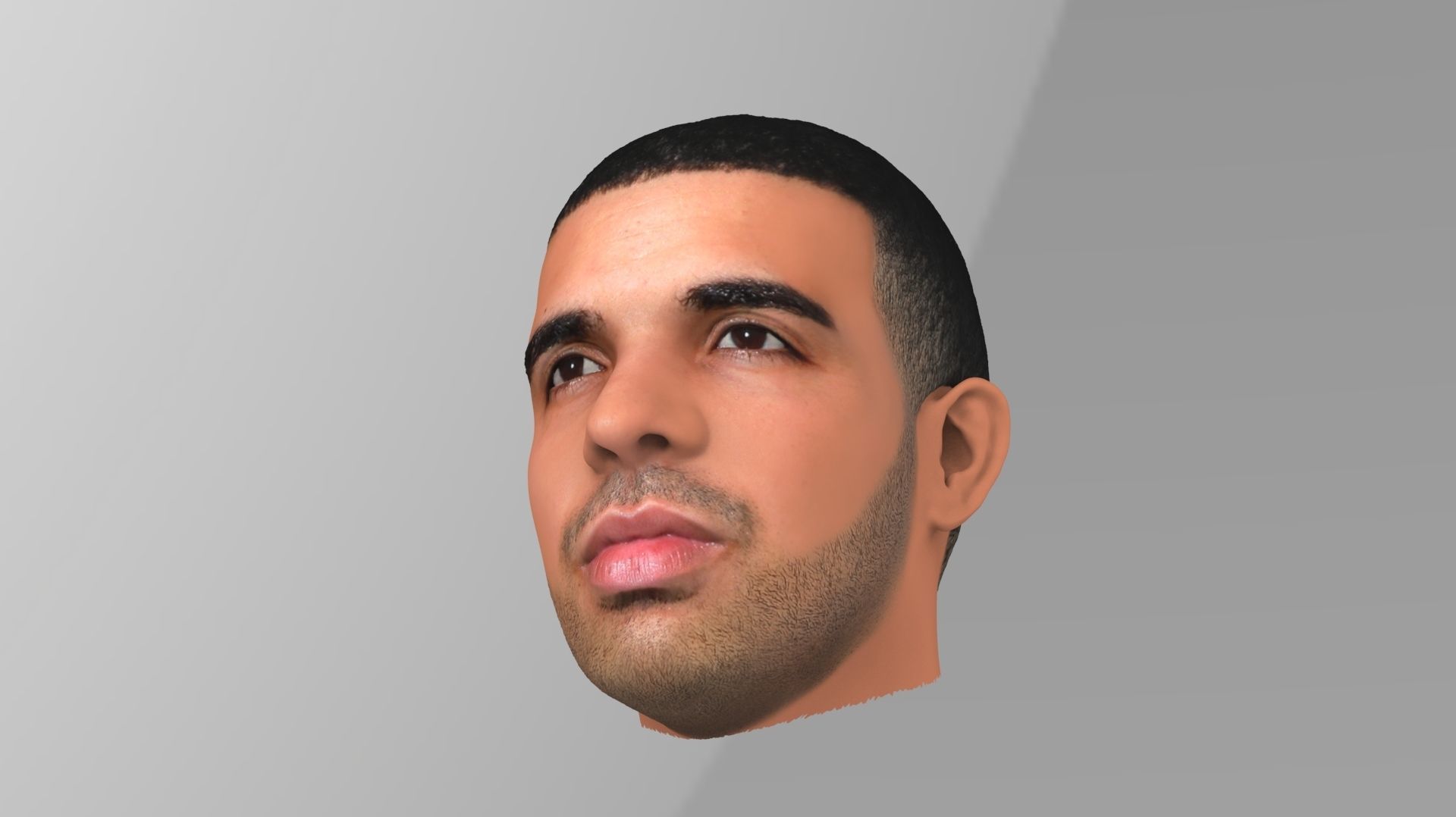 Drake nba head 3D model_15