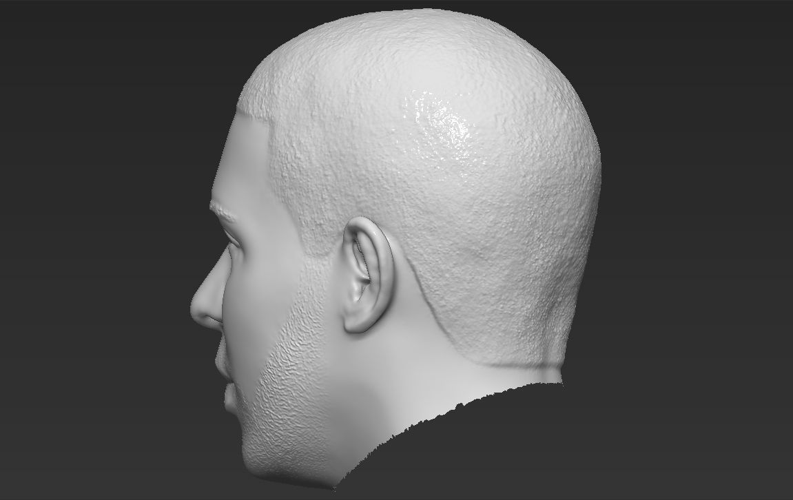 Drake nba head 3D model_31