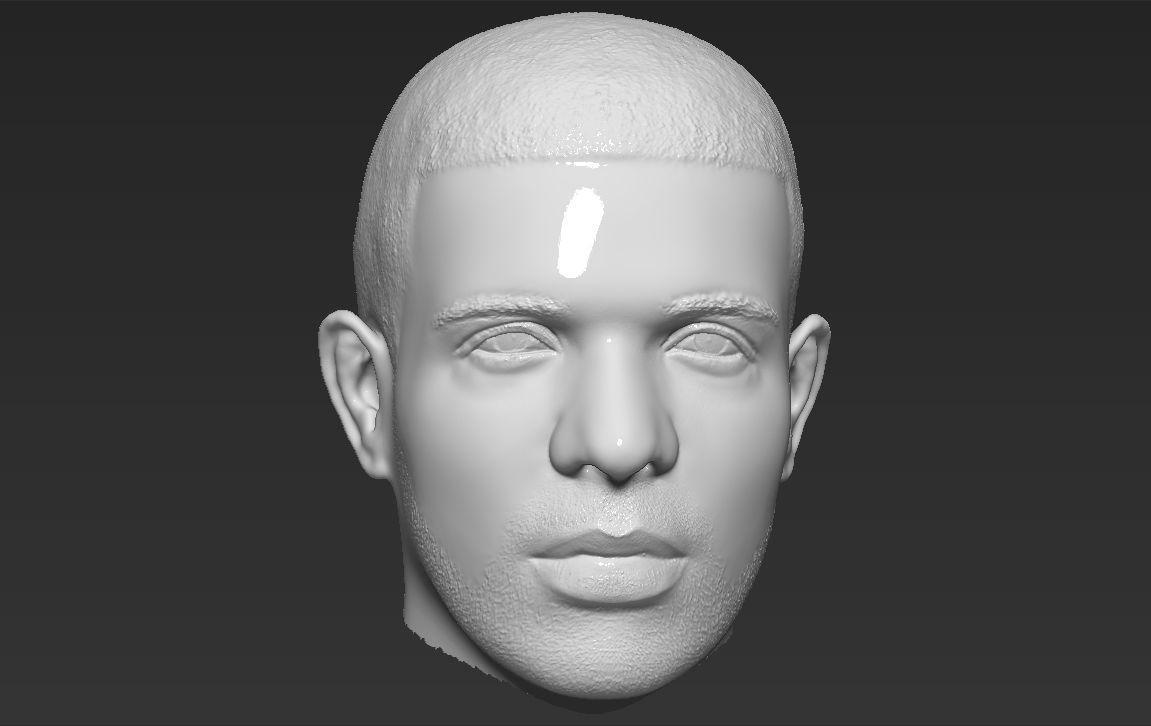 Drake nba head 3D model_42