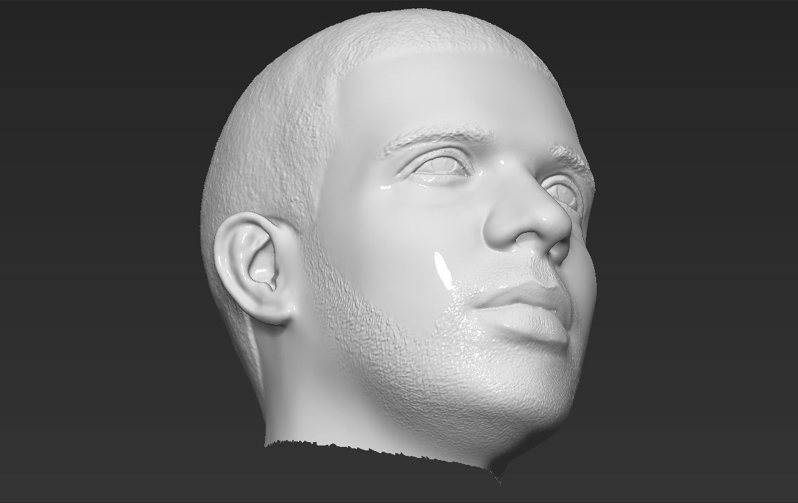 Drake nba head 3D model_47