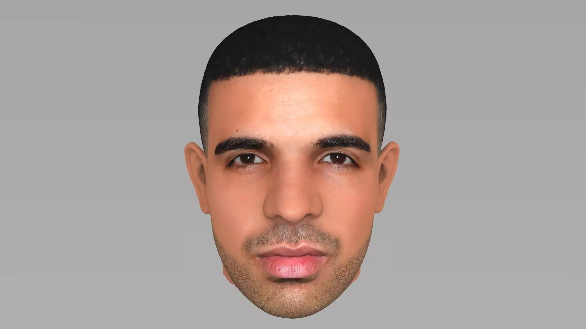 Drake nba head 3D model_0