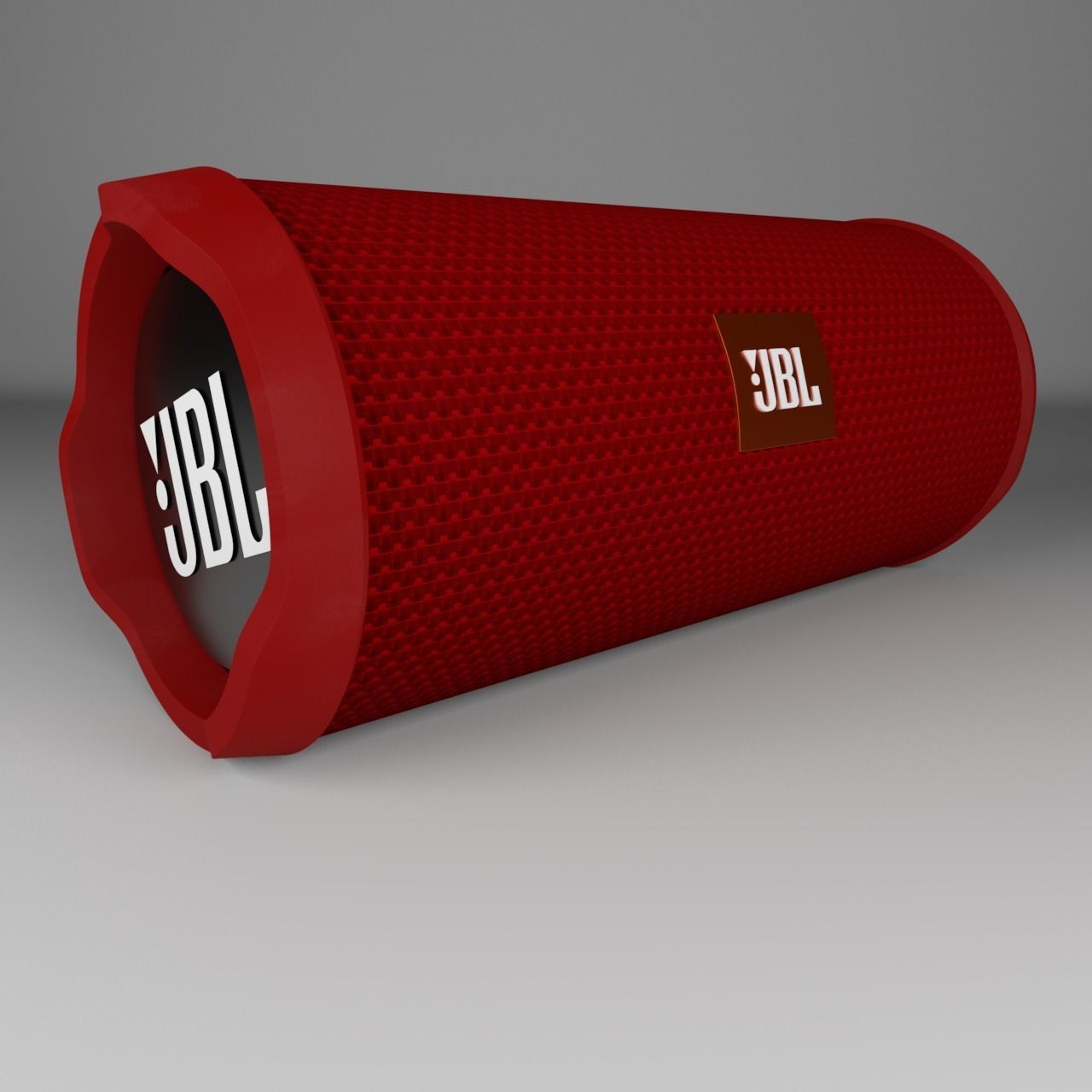 JBL Flip 3 Low-poly 3D model_4