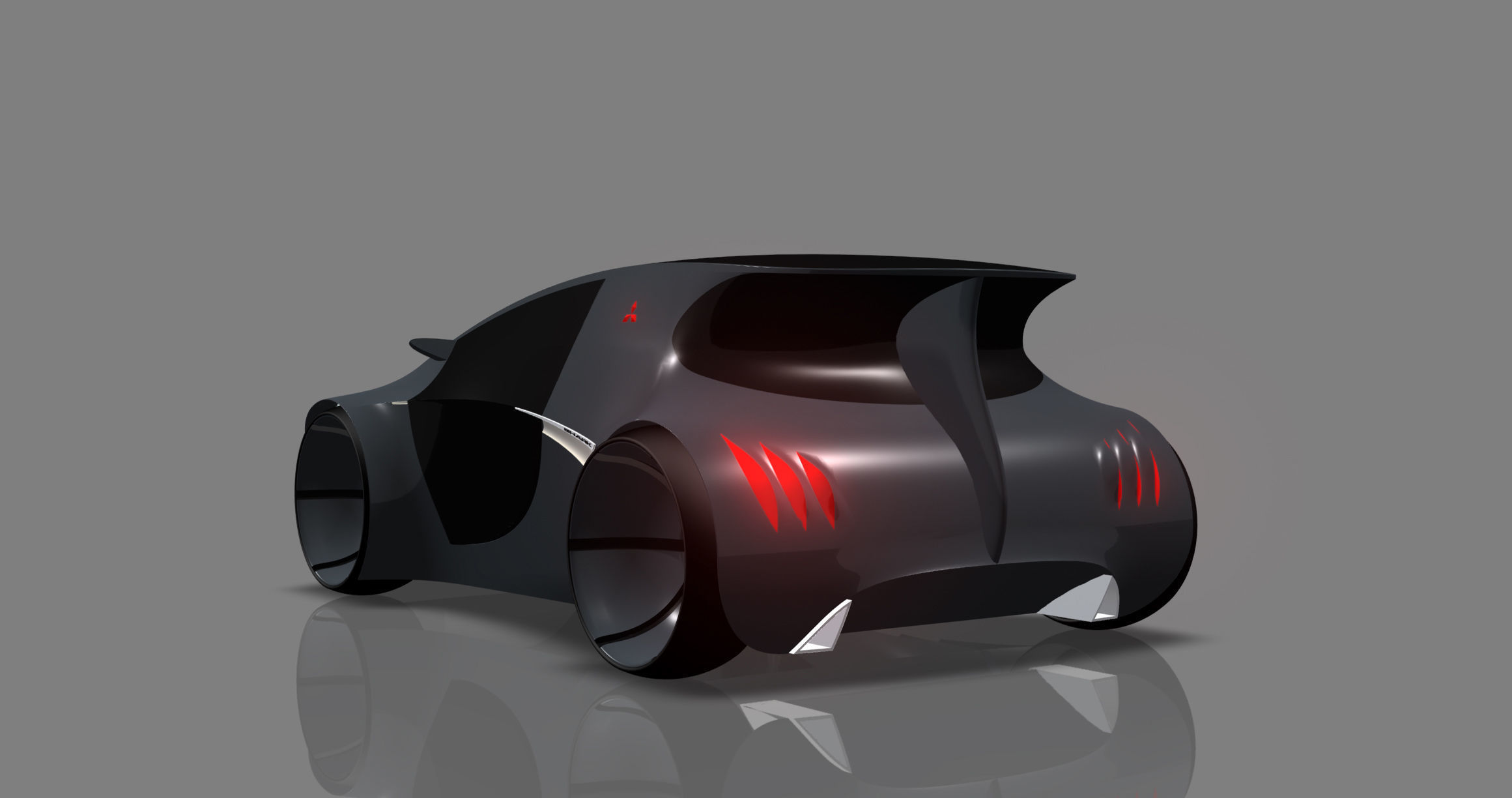 CONCEPT CAR SHARK PBDESIGN nurbs and poly 3D model_3
