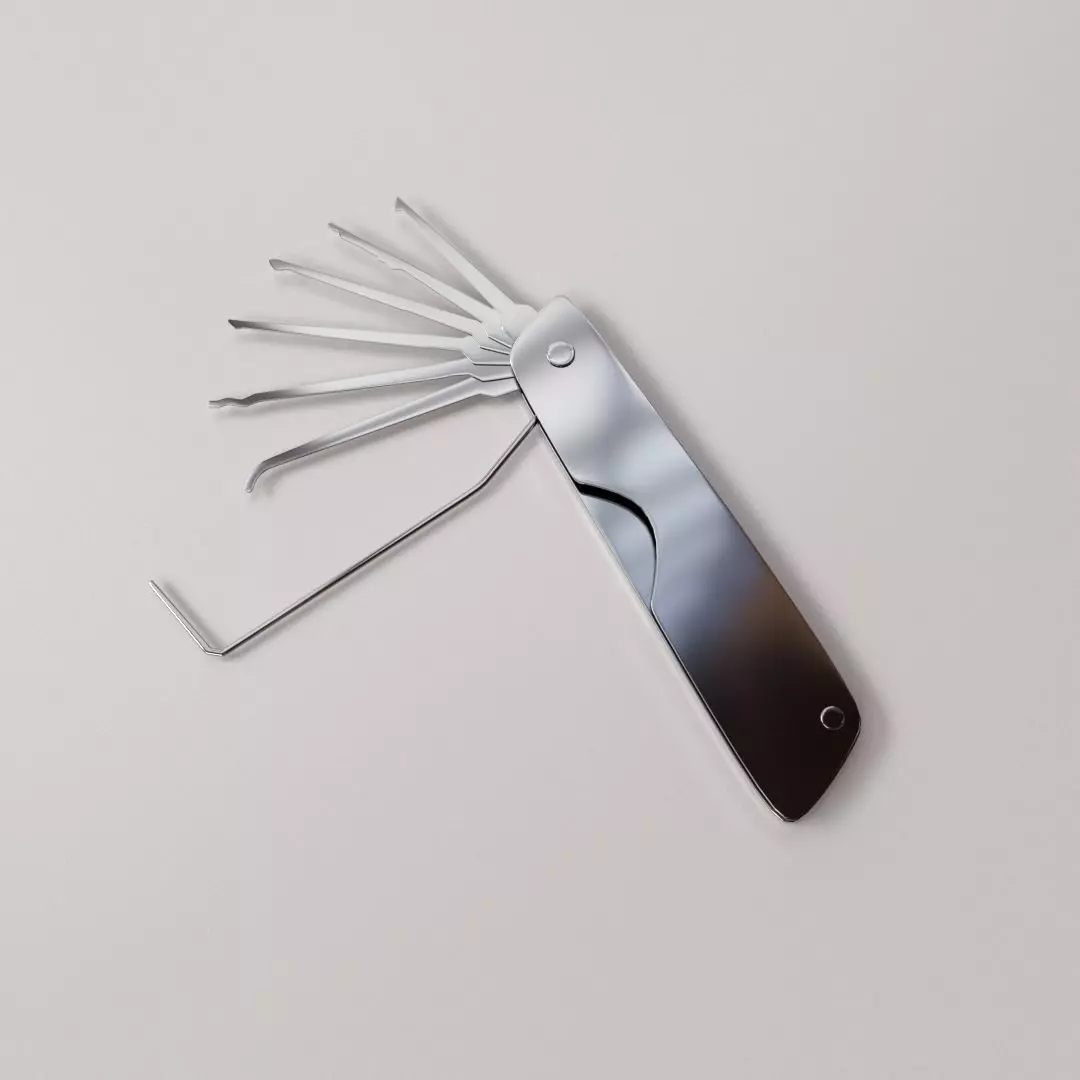 Lock Pick Sets 3D model_0
