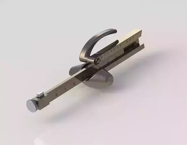 Parallel line marker Free 3D model