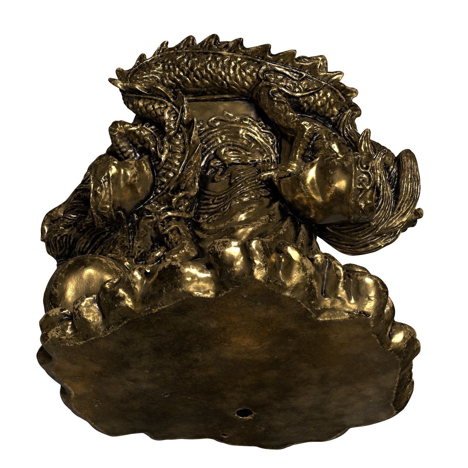 Laughing Buddha  Low-poly 3D model_21