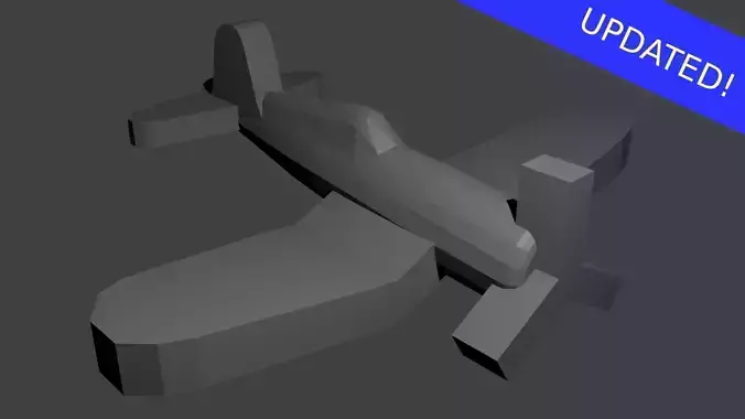 US F4U Corsair Fighter Aircraft Free 3D print model