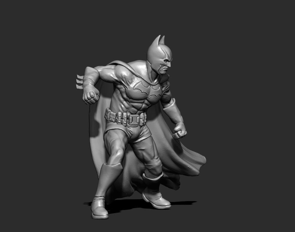 Batman 3D print model  - 35mm scale 3D print model_2