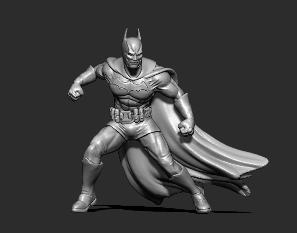 Batman 3D print model  - 35mm scale 3D print model_4