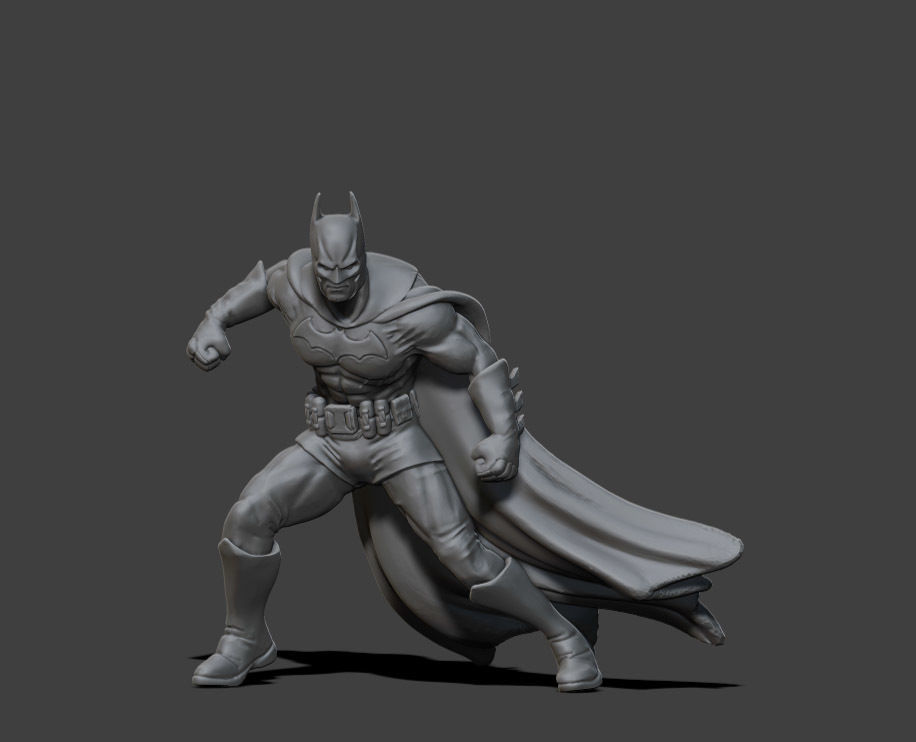 Batman 3D print model  - 35mm scale 3D print model_8