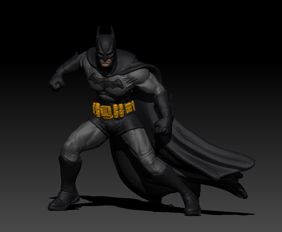 Batman 3D print model  - 35mm scale 3D print model_10