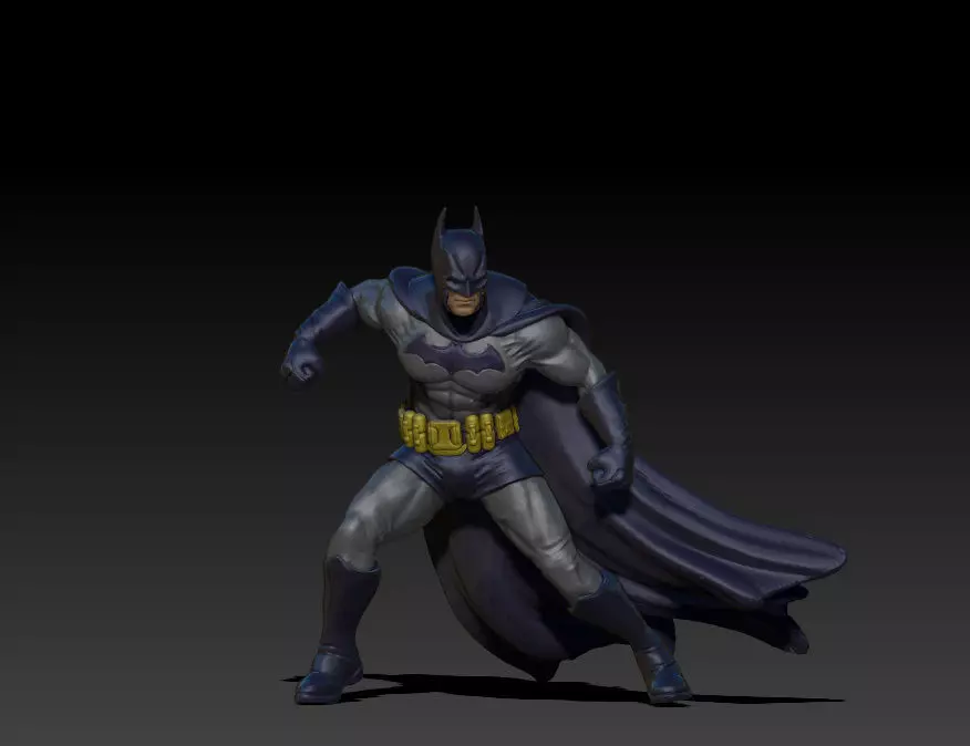 Batman 3D print model  - 35mm scale 3D print model_0