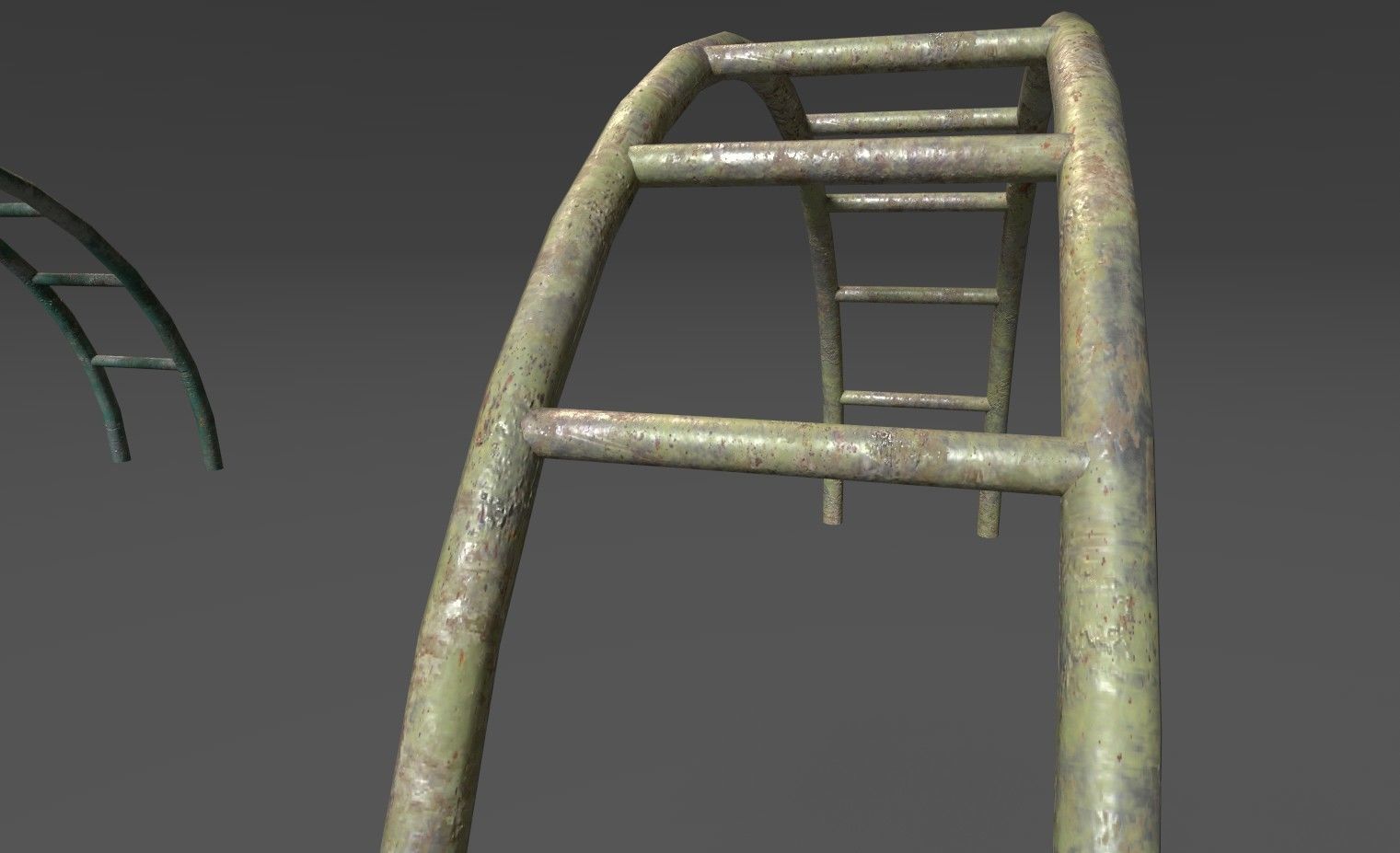 Soviet Oldschool Playground Low-poly 3D model_20