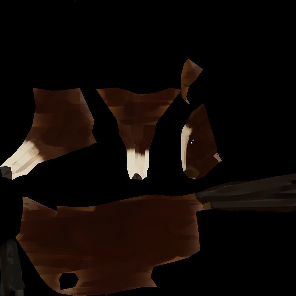 BAVARIA 1806 Dragoon line cavalery LOW POLY Napoleonic era Low-poly 3D model_14