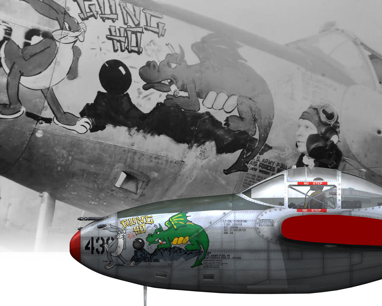 Lockheed P-38 Lightning - Gung Ho 3D model_2