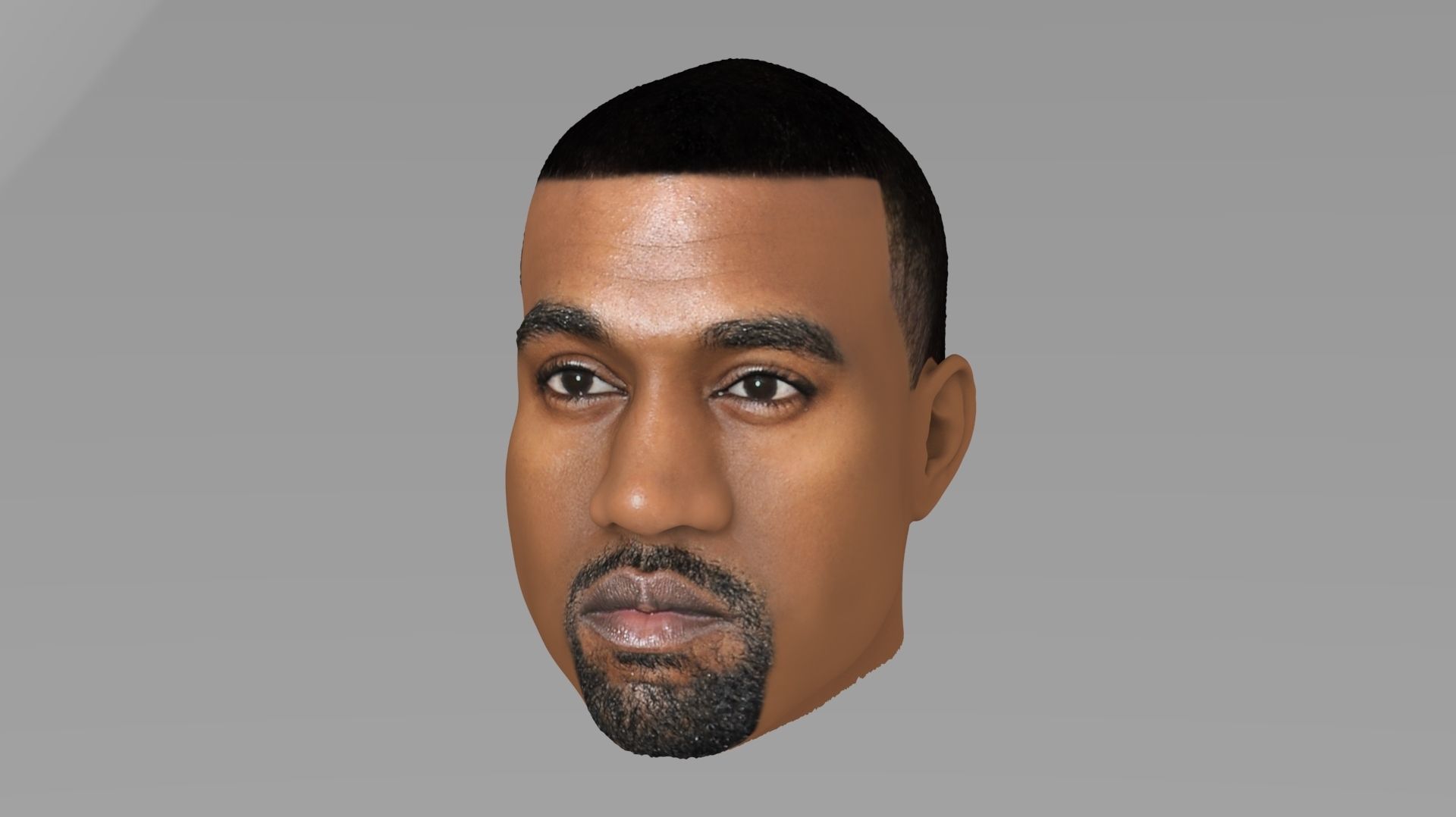Kanye West 3D model_1