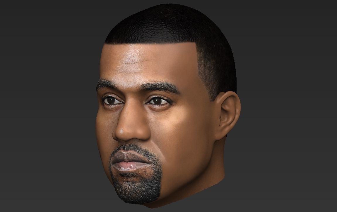 Kanye West 3D model_22