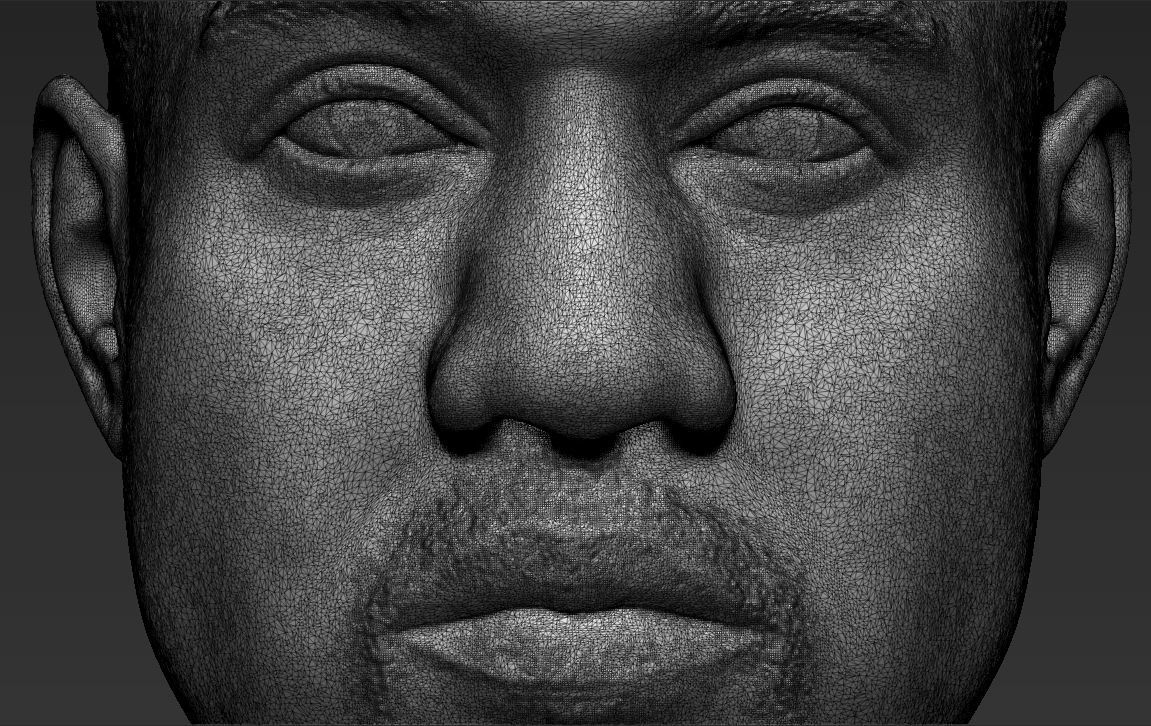 Kanye West 3D model_50
