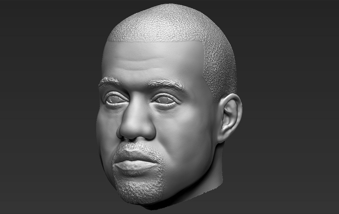 Kanye West 3D model_27