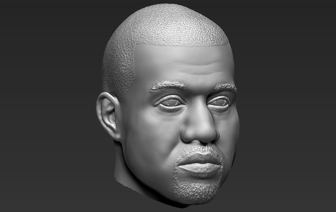 Kanye West 3D model_38