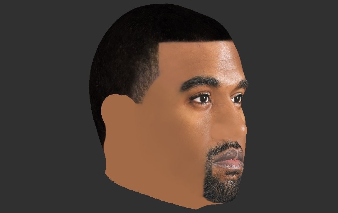 Kanye West 3D model_24