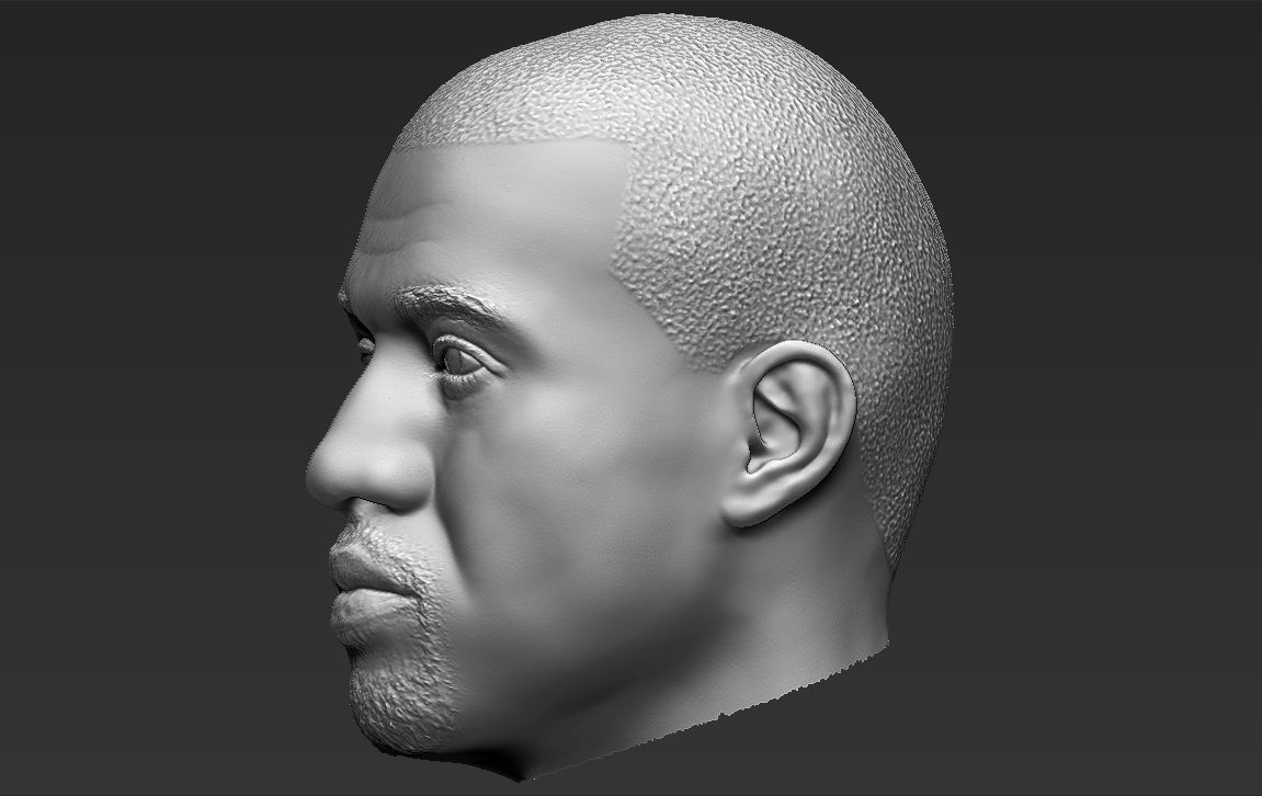 Kanye West 3D model_29