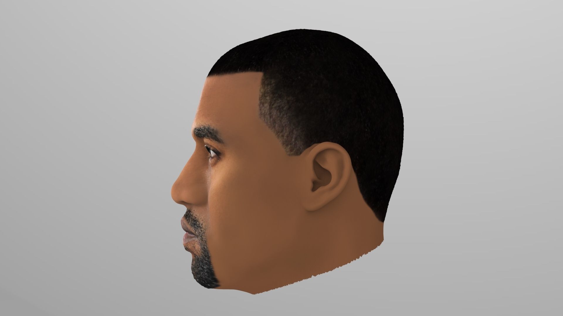 Kanye West 3D model_4