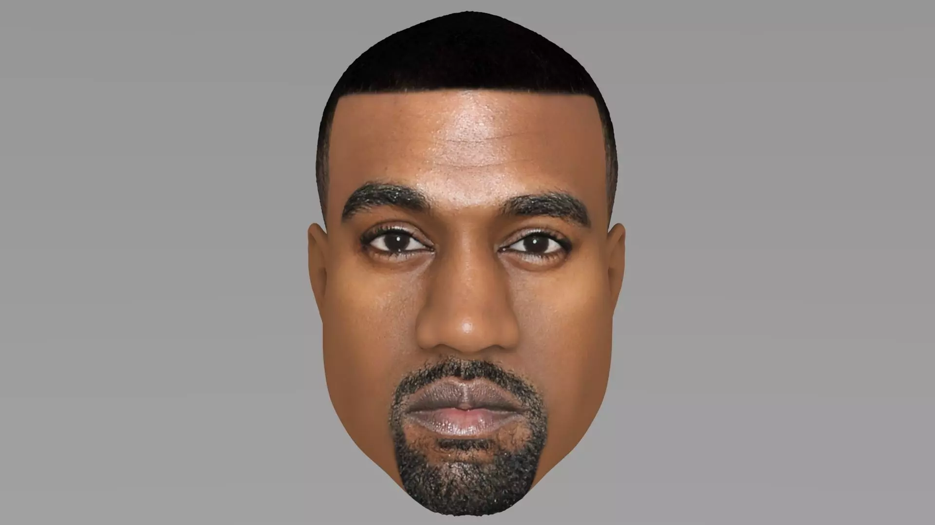 Kanye West 3D model_0