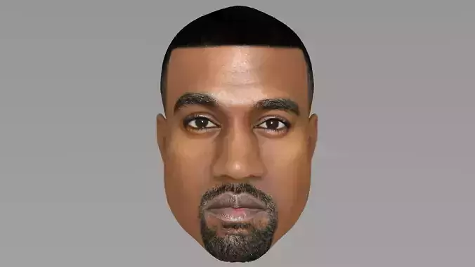 Kanye West 3D model