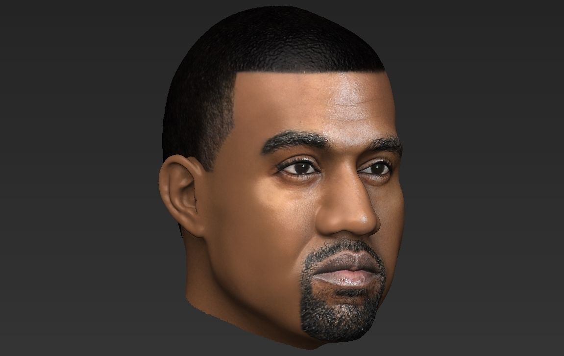 Kanye West 3D model_21