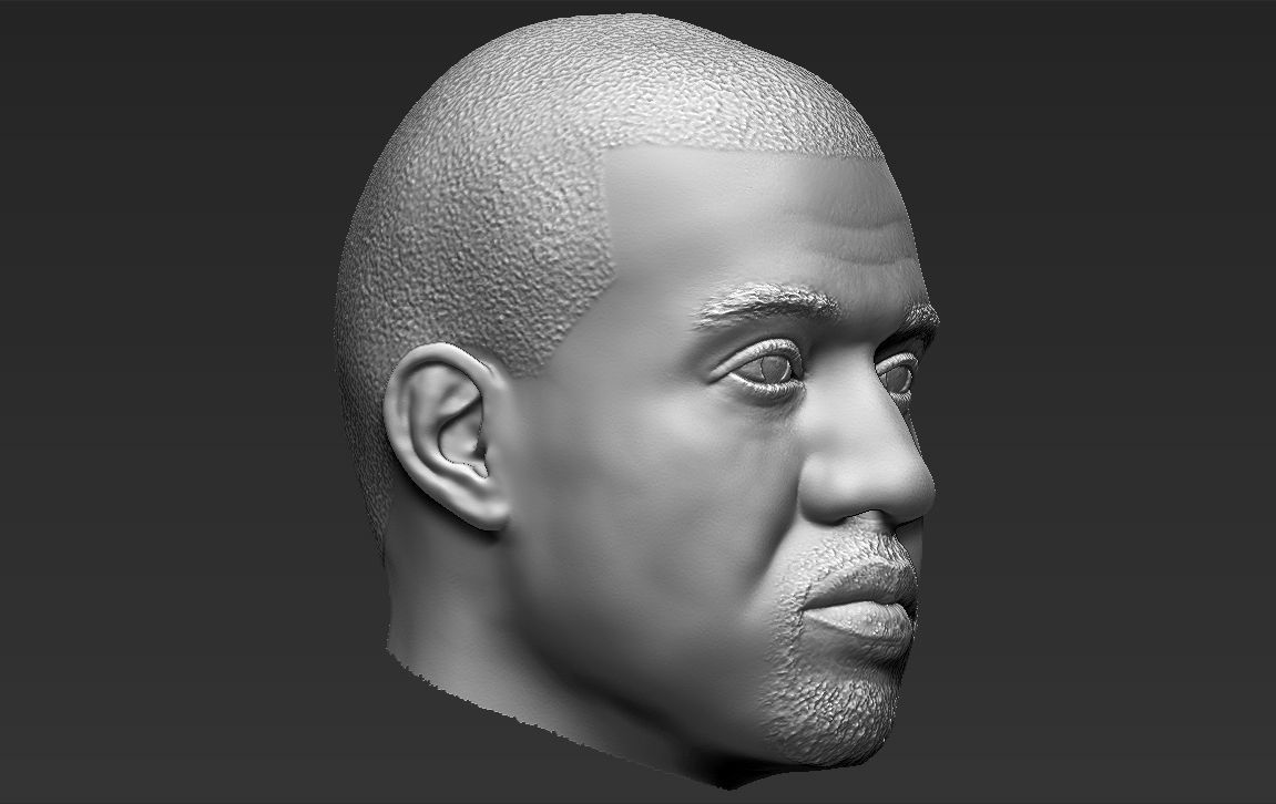 Kanye West 3D model_37