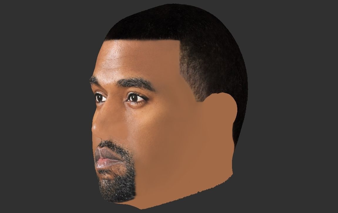 Kanye West 3D model_25