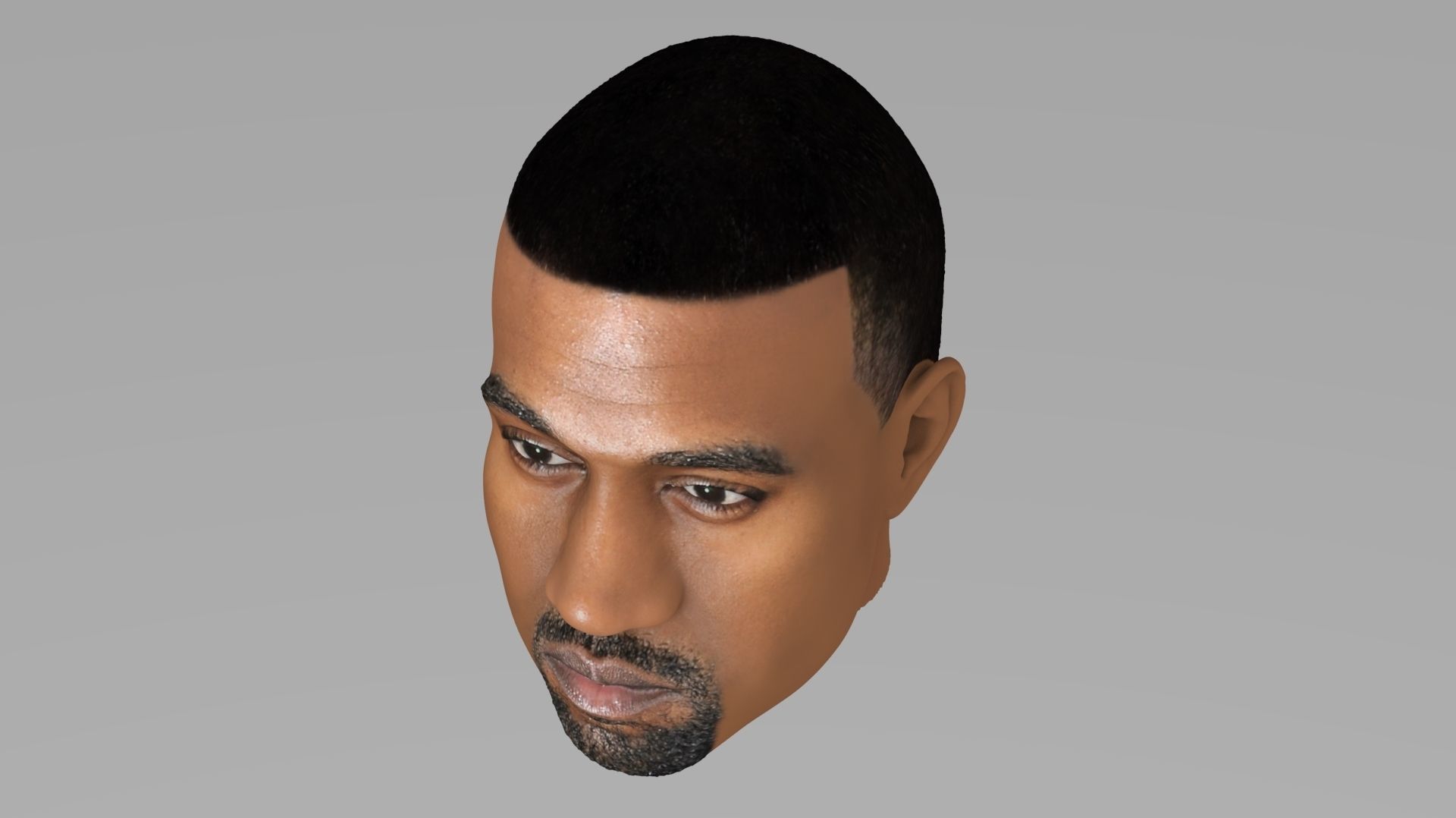 Kanye West 3D model_15