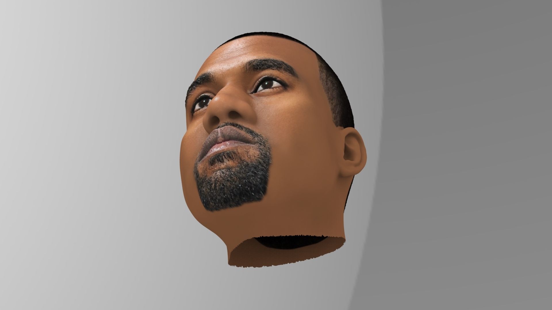 Kanye West 3D model_16