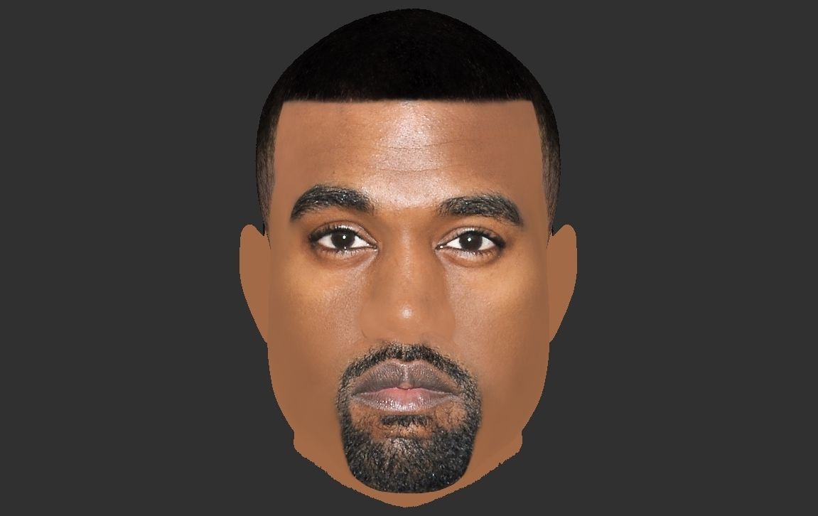 Kanye West 3D model_23
