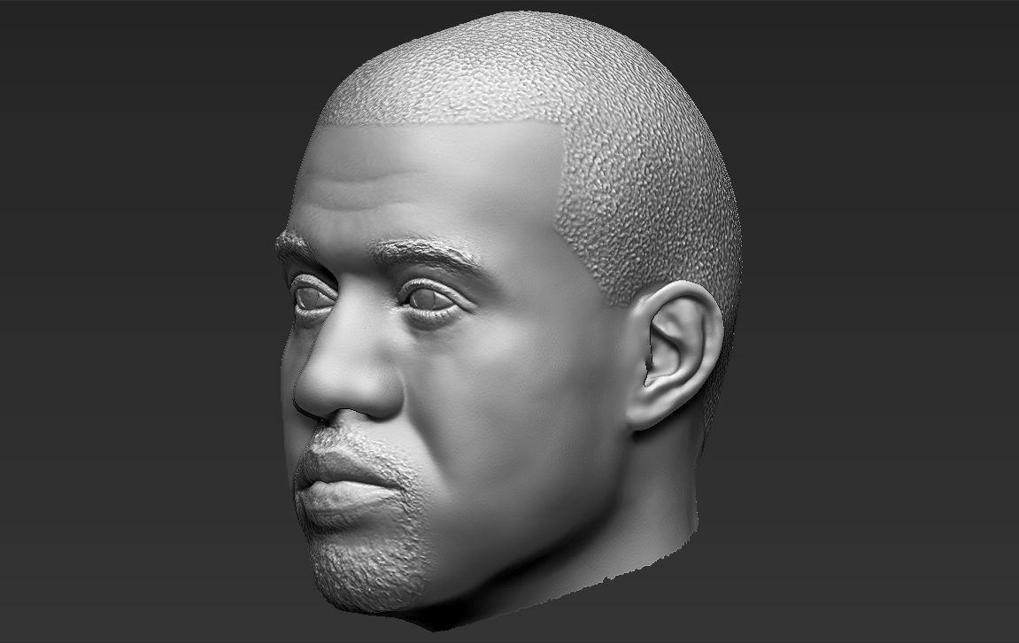 Kanye West 3D model_28