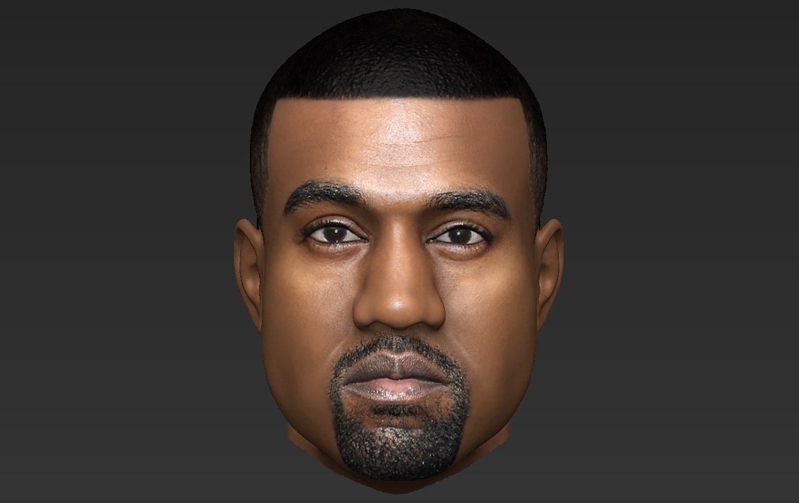 Kanye West 3D model_20