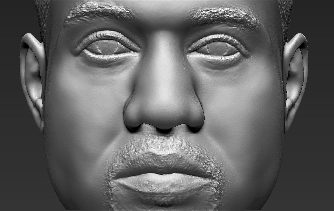 Kanye West 3D model_45