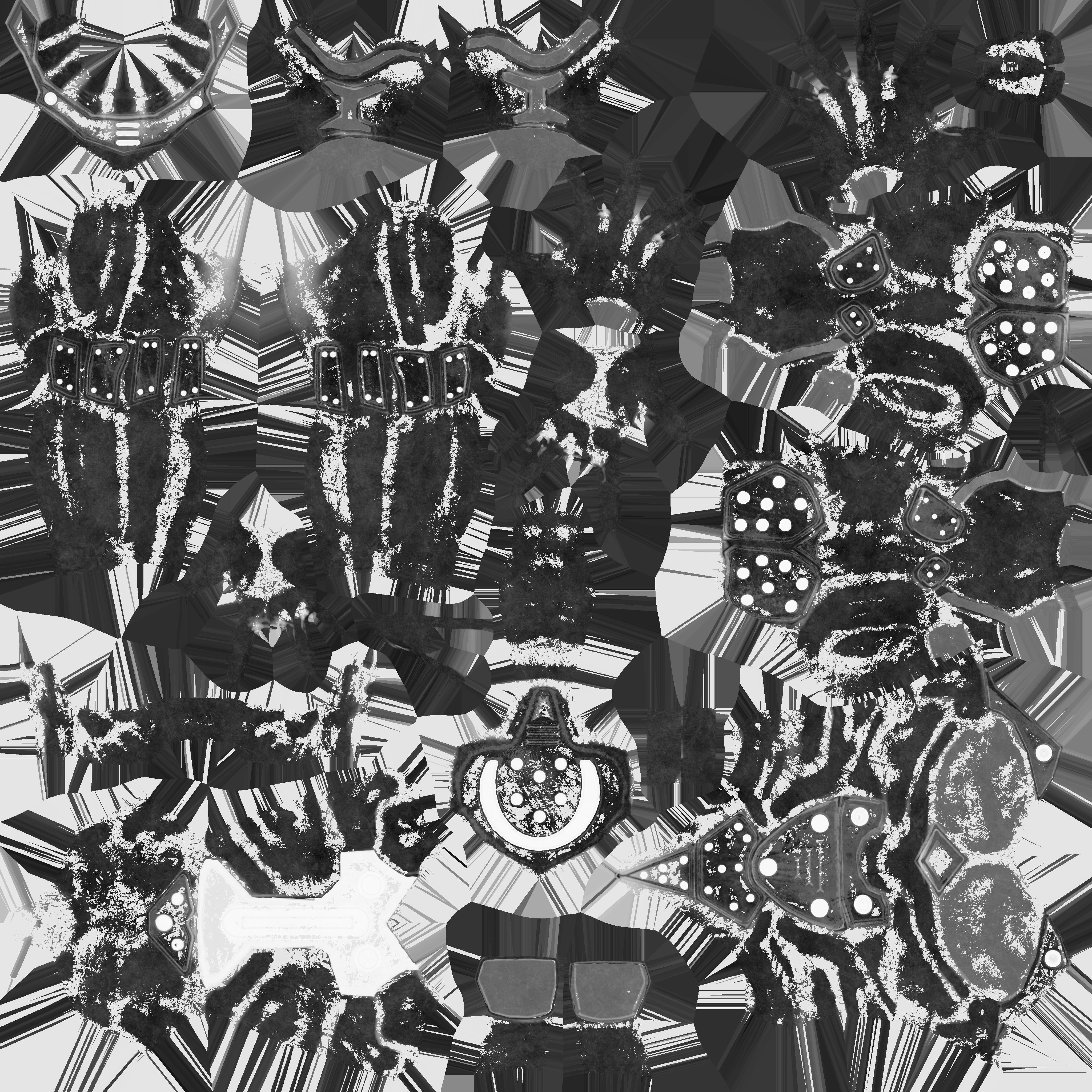 Exo Suit Armor Low-poly 3D model_9