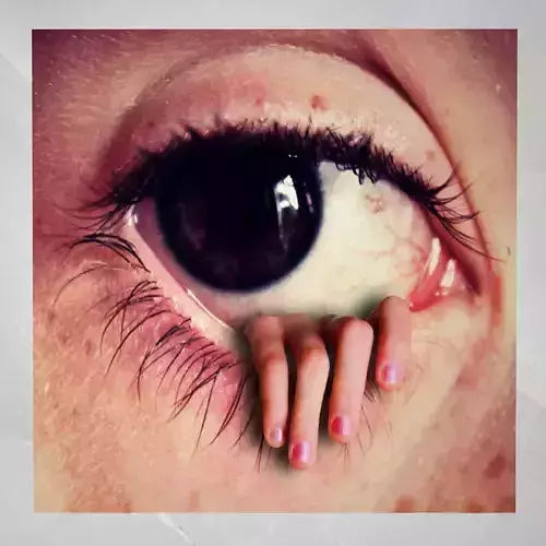 Canvas Art Horror Eye Low-poly 3D model