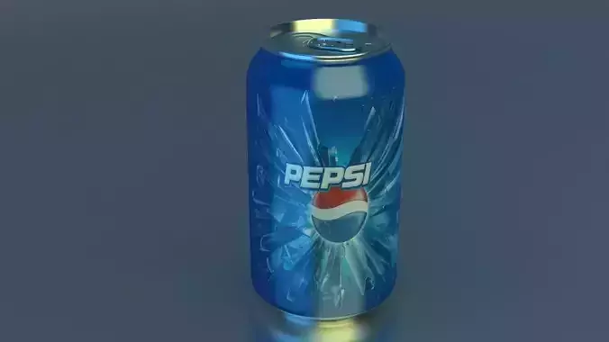 Pepsi Can 3D model
