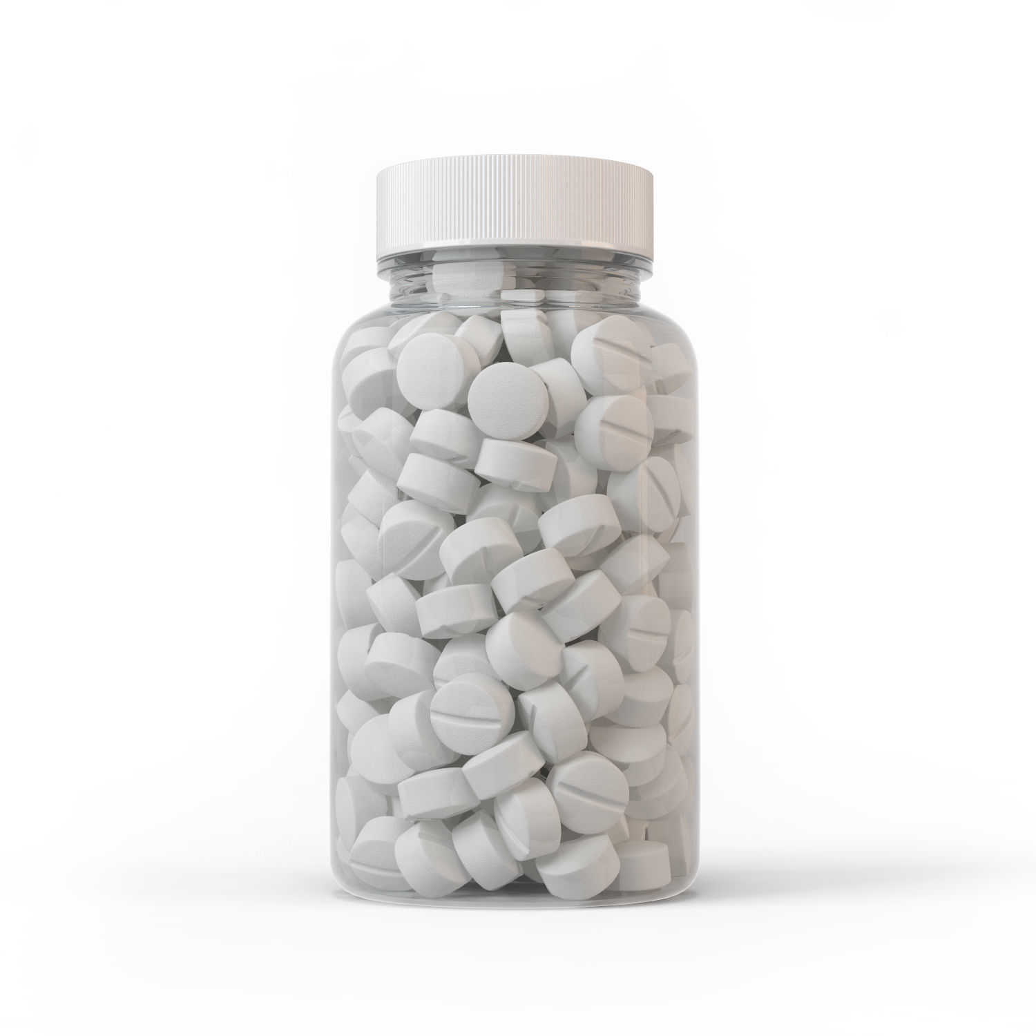 Pills Bottle 3D model_2