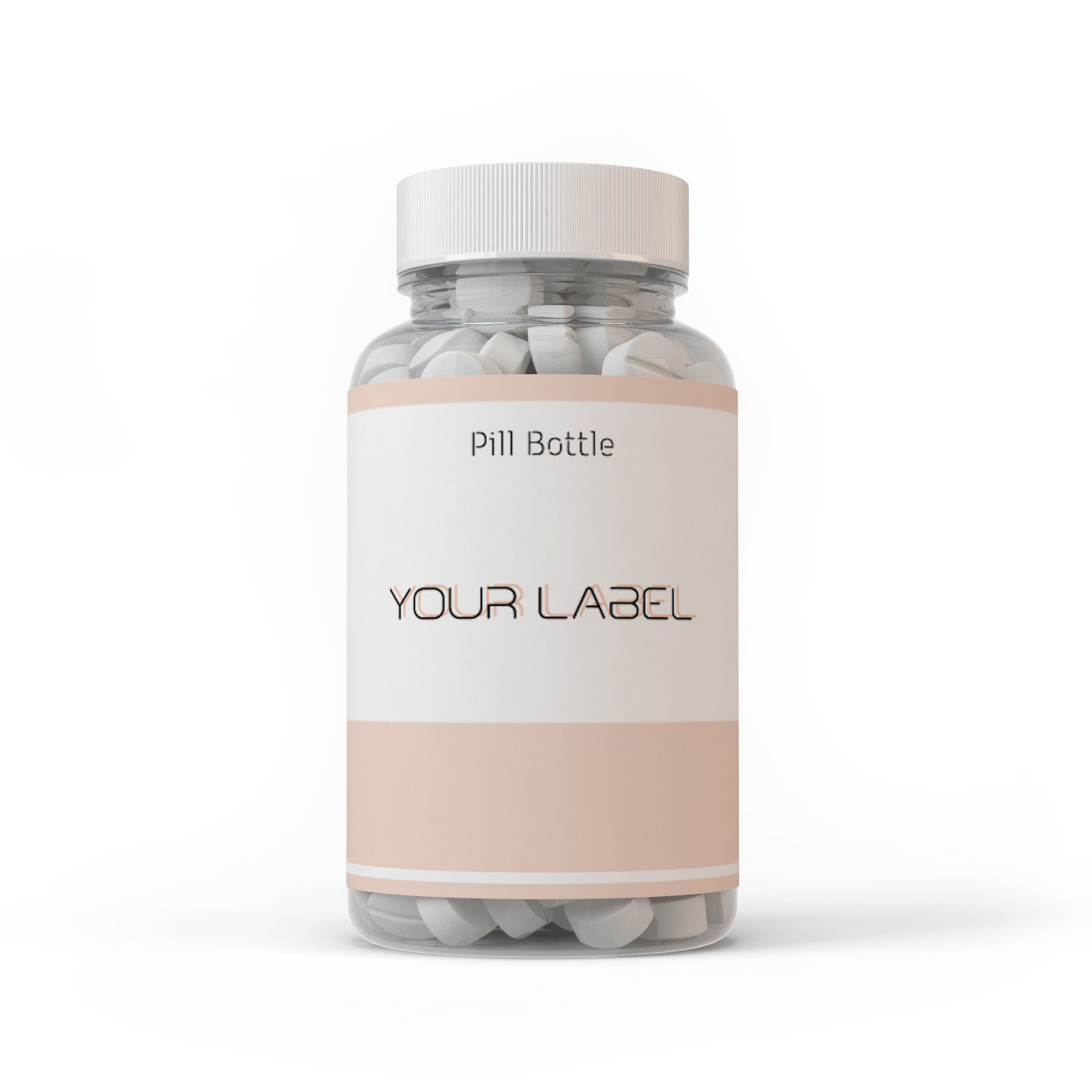 Pills Bottle 3D model_3